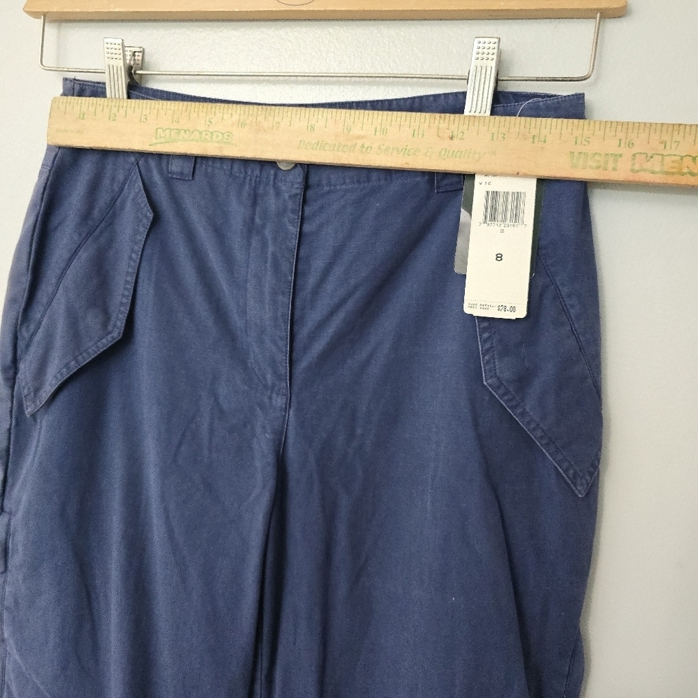 Lauren Ralph Lauren Women's Convertible Zip Off Cargo Pants Rip Stop  8 *read - Picture 9 of 13